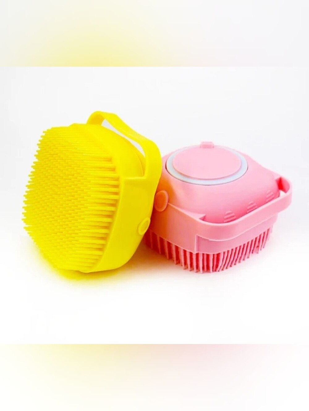 Silicone Bath Brush - Blue